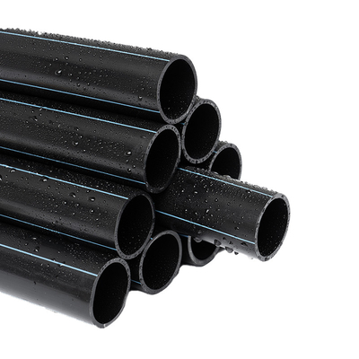 Hoge dichtheid polyethyleen HDPE buis zwart plastic voor watertoevoer en -afvoer