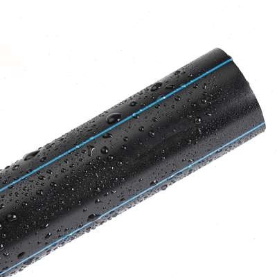 Hoge dichtheid polyethyleen HDPE buis zwart plastic voor watertoevoer en -afvoer