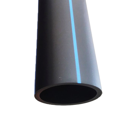 Zwarte Ondergrondse HDPE Watervoorzieningspijp 300mm 500mm 700mm Grote Diameter