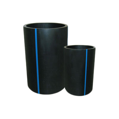 Zwarte Hdpe kunststof waterleiding Watervoorziening High-Density polyethyleen rioolbuis