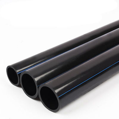 Zwarte watervoorziening Hdpe Pipe Rolls 2 inch 4 inch Plastic irrigatiepijp Voor koud water