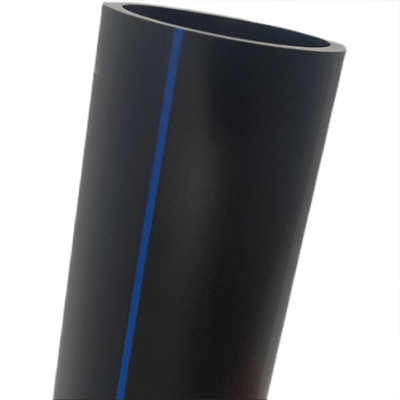 12 inch zwart HDPE waterpijp hoge beschermingsprestaties voor afvoer en rioolwater