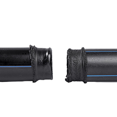 PE100 Zwarte-blauwe gestreepte HDPE-waterleidingen met corrosiebestendigheid