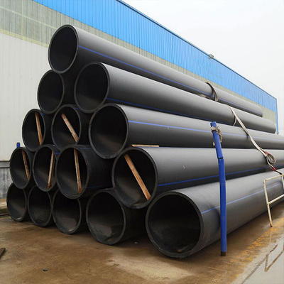 Aanpasbare PE100 HDPE waterleiding Corrosiebestendige Zwarte of Blauwe gietdiensten beschikbaar