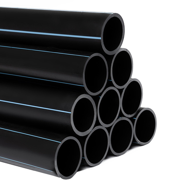 Op maat gesneden zwarte HDPE-waterleidingen in verschillende diktes