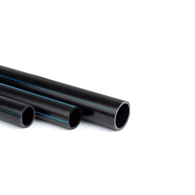 Aanpasbare lengte Zwarte en blauwe Hdpe-waterpijp
