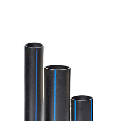 Aanpasbare lengte Zwarte en blauwe Hdpe-waterpijp