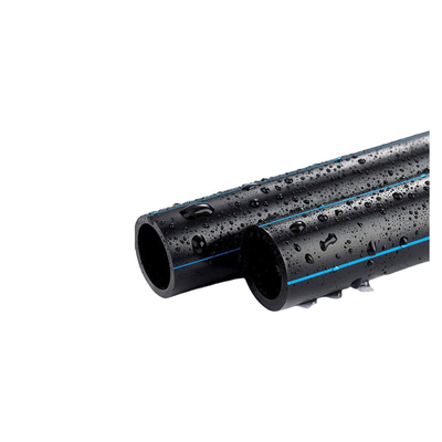 Aanpasbare lengte Zwarte en blauwe Hdpe-waterpijp