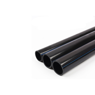 Zwarte PE-waterpijp PE-pijp voor flexibele aangepaste lengtevereisten en een breed scala aan diameters
