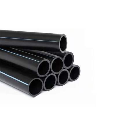 PE100 Zwarte/blauwe streep HDPE-waterleidingen voor corrosiebestendigheid