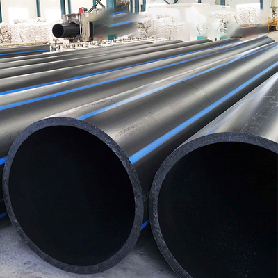 14001 Gecertificeerde HDPE-waterleidingen met blauwe streep