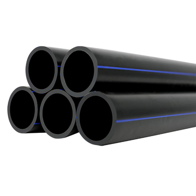 Zwarte blauwe HDPE-waterleidingen voor waterdistributie