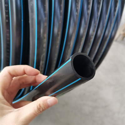 Zwarte blauwe HDPE-waterleidingen voor waterdistributie