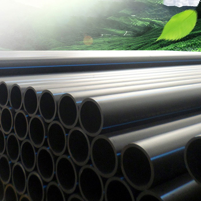 Duurzame zwarte HDPE-watervoorziening en -afvoerleidingen