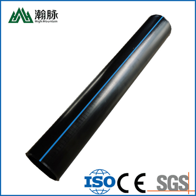 Duurzame HDPE-waterleidingen in zwart/blauw (2.3-117.6 mm) Ondergrondse waterleiding