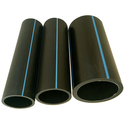 Corrosiebestendige HDPE-watertoevoerbuizen voor aangepaste plastic watertoevoerbuis Zwarte HDPE-buizen