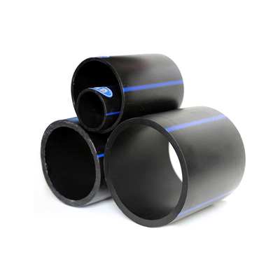 DN16mm-1800mm Zwarte HDPE-waterpijp voor gemeentelijke bouw Kunststof watervoorzieningsproepen Hdpe spoelpijp