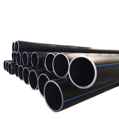 Persoonlijke grootte HDPE-waterleiding PE-lengte als klantvereisten voor waterdistributienetwerken