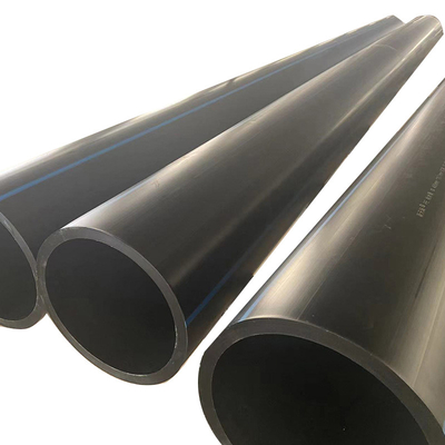Hoogdichte polyethyleen HDPE-waterleidingen met een dikte van 2,3 mm-117,6 mm geschikt voor waterdistributienetwerken