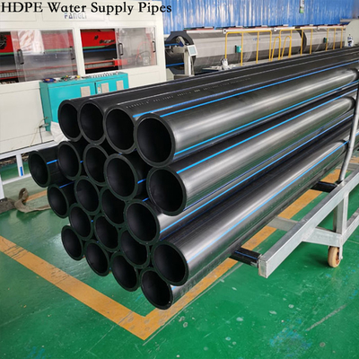 HDPE-waterleidingen lekvrij UV- en vriesbestendige NSF ISO-gecertificeerde groottes 20-1200mm snelle installatie