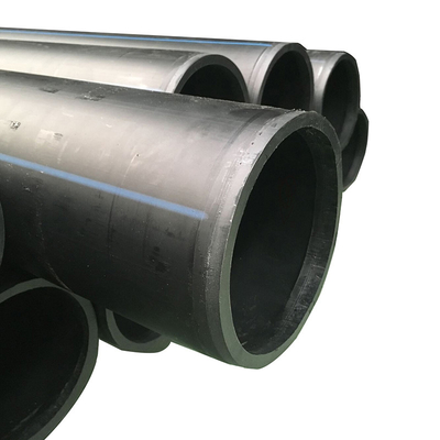 Milieuvriendelijke installatie zonder loopgraven of open loopgraven met zwarte HDPE-waterpijp