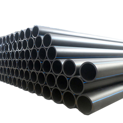 Voorbeeld: HDPE-waterleidingen met flensverbinding met een lengte van 5,8 m of meer