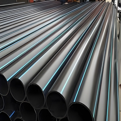 1.25MPa-2.5MPa HDPE Waterleidingbuizen met hogedichtheidpolyethyleen Lengte 5,8m/11,8m/Aangepast
