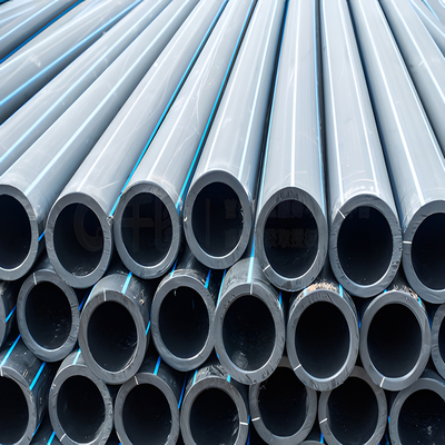 5.8m/11.8m/op maat gemaakte HDPE-waterleidingen met een druk van 1,25mpa-2,5mpa en een temperatuurbereik van -40°C tot 60°C