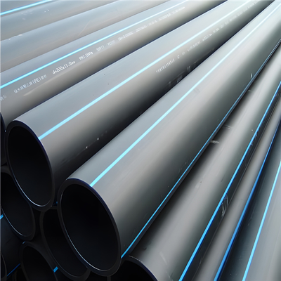 5.8m/11.8m/op maat gemaakte HDPE-waterleidingen met een druk van 1,25mpa-2,5mpa en een temperatuurbereik van -40°C tot 60°C
