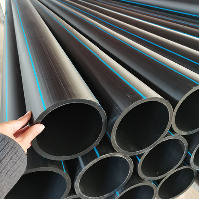 Corrosiebestendige HDPE-waterleidingbuizen Hoge Dichtheid Polyethyleen HDPE Standaard DIN8074
