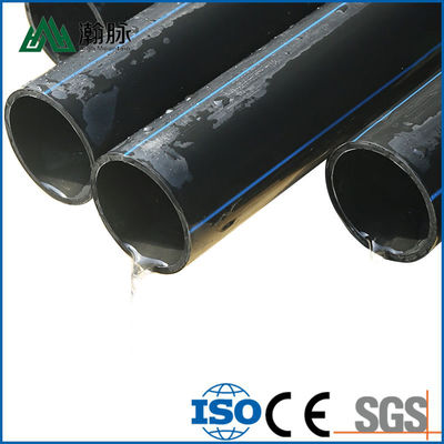 Zwarte plastic HDPE-waterleidingen voor watervervoer